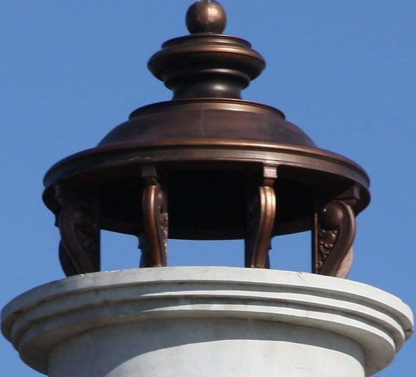 Купол-крышка дымохода. Создание куполов